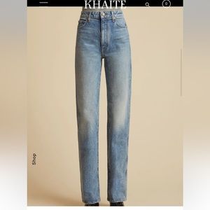 Khaite Danielle Stretch Jean in Bryce